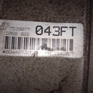АКПП BMW X5 N62/N62B44A 4WD ZF 6HP26 FT без раздатки 24007539077 E53 '2005