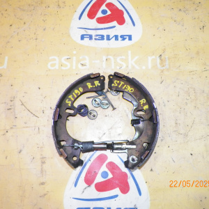 Колодки тормозные Toyota Carina/Caldina/Corona ST190/AT191/CT196/AT212/CT211/ST210/SV30/CV30/SV40/CV40 барабанные в комплекте с пружинками. зад, прав