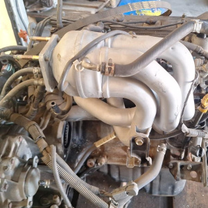 Двигатель Toyota 5E-FE-2158448 катушечный  БЕЗ НАВЕСНОГО ПРОБЕГ 78т.км Caldina/Corolla/Corsa/Raum EXZ10--0140537
