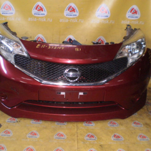 Ноускат Nissan Note E12 '2012-2016 Без трубок охлаждения (Обвес) Дефект крепления L фары ф.1868
