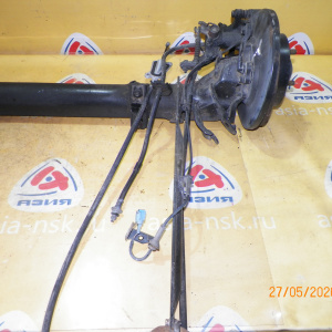 Балка Nissan P12 Primera 2WD DISK ABS. В сборе с тросами ручника. R 55501-AU001