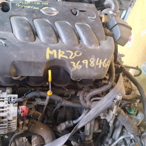 Двигатель NISSAN MR20-369846A БЕЗ  КОМПРЕССОРА КОНДЕРА с ЕГР Qashqai/X-Trail J10-081569
