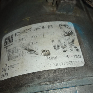 Компрессор кондиционера Opel LDE/Z16XER/2H0/Z18XER Astra H A04 БЕЗ МУФТЫ 13124750