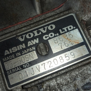 АКПП Volvo XC70 B5244T3 4WD 5AT 55-50SN без раздатки (обрезана фишки) 8636765, 8251620 SW/SZ '2001
