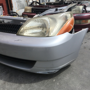 Ноускат Toyota Platz NCP12 1NZ '1999-2001 a/t дефект бампера,дефект крепления левой фары ф.52-009
