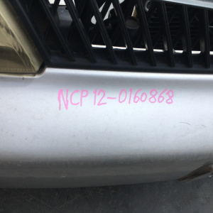 Ноускат Toyota Platz NCP12 1NZ '1999-2001 a/t дефект бампера,дефект крепления левой фары ф.52-009