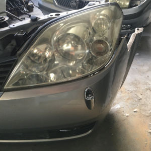 Ноускат Nissan Primera TP12 QR20 '2001-2003 a/t туманки ф.1673