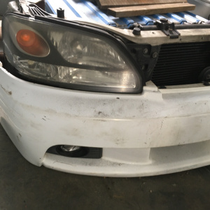 Ноускат Subaru Legacy BH5 EJ201 '2001-2003 a/t дефект радиатора охлаждения ф.100-20751 xenon тум.114-20751