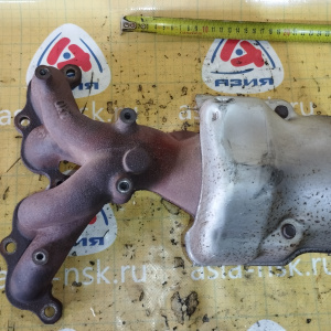 Коллектор выпускной Nissan CR12 March AK12 + катализатор 14004AX000 + 208A0CT00A
