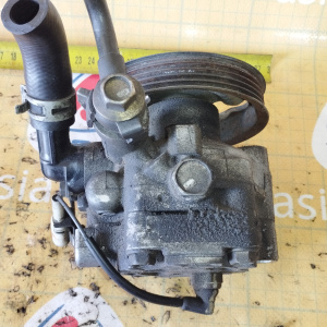 Гидроусилитель Subaru EJ205/EJ20Y/EJ20X Forester/Impreza BL9/SH5/BP5 '2003-2007 ШКИВ НА ГАЙКЕ 5 ручейков трубка высокого давления сбоку, трубка на бач