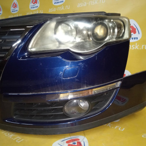 Ноускат Volkswagen Passat B6/3C2 BZB '2007 1.8 TSI 6AT RHD HID-ксенон адаптив, омыватели фар, туманки, бачок омыв.
