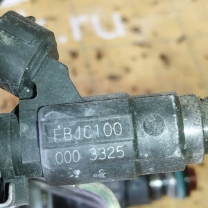 Форсунка Subaru EJ201 Forester SF5 стоимость за пару с рейкой цвет серый + клапан обратки L 17522-AA462 / A46-702 D17 + FBJC100