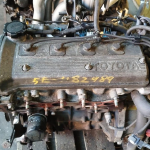 Двигатель Toyota 5E-FE-1182989 4WD катушечный  БЕЗ НАВЕСНОГО Caldina/Corolla/Corsa/Raum EXZ15-6007153