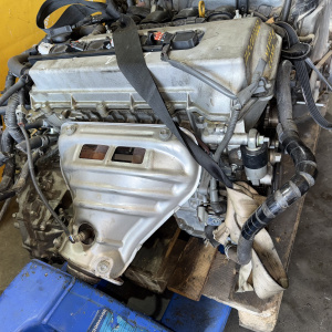 Двигатель Toyota 1ZZ-2817332 с охлаждением БЕЗ КОНДЕРА мех. заслонка Allion/Premio/Wish