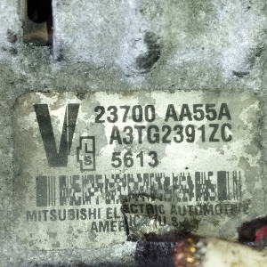 Генератор Subaru EJ25 Legacy BL9/BP9 3 контакта ( L/S/- ) 23700AA55A / A3TG2391ZC
