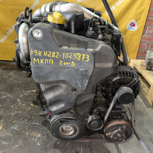 Двигатель Nissan K9KH282-1029873 Qashqai J10