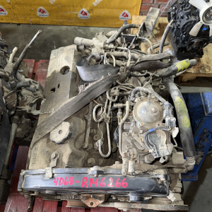 Двигатель Mitsubishi 4D68T-RM6266 БЕЗ ТУРБИНЫ И ГЕНЕРАТОРА RVR N23W