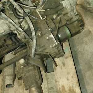 МКПП Mitsubishi 4D68 W5M331WMXL 4WD с крепление передней подушки