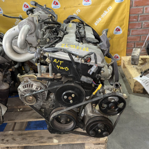 Двигатель Mazda ZL-DE-420182 4WD БЕЗ ГЕНЕРАТОРА Familia BJ5W