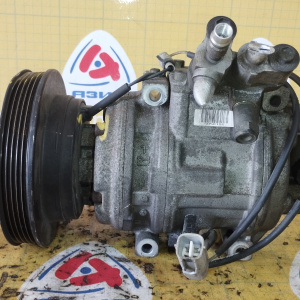 Компрессор кондиционера Toyota 3S-FE Corona ST190/ST195 ДЕФЕКТ ШКИВА диаметр шкива 150 мм. 447200-0045/-0044/-0046/-1331 / 88320-2B080