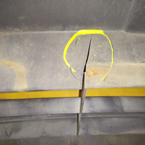 Бампер Honda Partner GJ3/GJ4 '03.2006-08.2010 перед ДЕФЕКТ 71101-SLC-0000