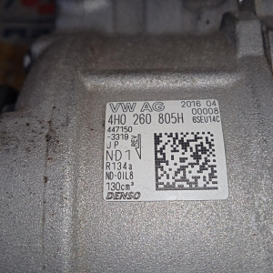 Компрессор кондиционера Audi CTGA A6 D4/4HC '2016 6SEU14C 4.0L V8 TFSI VAG 4H0260805H