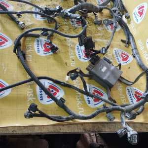 Коса ДВС Toyota 1KD-FTV Land Cruiser Prado KDJ95 4WD a/t 30-43LE + комп 89666-60501 + 89871-20030 ( 2 форсунки на 2 конт. и 2 на 4 конт. ) 82121-6A330