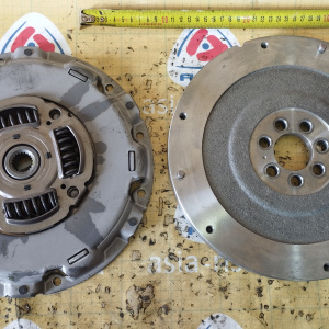 Маховик Mitsubishi 4B12 Outlander GG2W '2013-2021 a/t ГИБРОД 1120A253 + 2708A005
