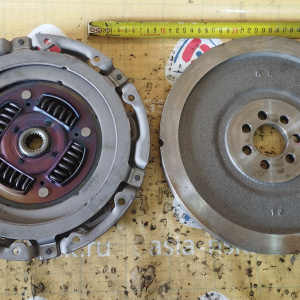 Маховик Mitsubishi 4B12 Outlander GG2W '2013-2021 a/t ГИБРОД 1120A253 + 2708A005