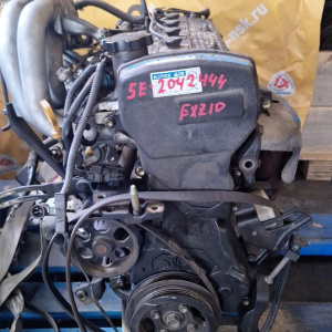 Двигатель Toyota 5E-FE-2042444 катушечный  БЕЗ НАВЕСНОГО Caldina/Corolla/Corsa/Raum EXZ10
