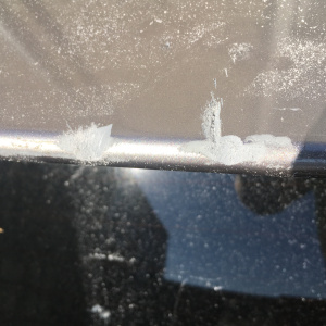 Дверь задняя TOYOTA Estima MCR40 '2003-2006 AERAS вст.28-170 (спойлер) дефект спойлера