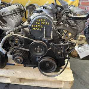 Двигатель Mitsubishi 4G63-SW7236 1 вал 16 клап ТРАМБЛЕРНЫЙ Chariot/RVR/Galant