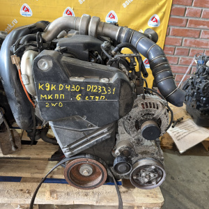 Двигатель Nissan K9KD430-D123331 Qashqai J10