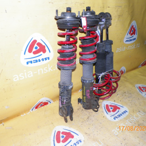 Стойка Toyota QNC20 bB перед, прав ТЮНИНГ, Регулируемые. Производитель RSR. Пружины RSR TI2000. Продаются комплектом. FR+FL+RR+RL. BLACK*I (BKT51OMF)