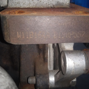 Двигатель Mini Cooper S W11B16AA-D190O557 1.6L Turbo AT R53 '2004