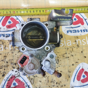 Заслонка дроссельная Mitsubishi 4G63/4G63T Chariot/RVR N23W 2 вал. DOHC, 1 вак. трубка БЕЗ ДАТЧИКА Х/Х И ПОЛОЖЕНИЯ