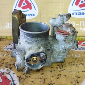 Заслонка дроссельная Mitsubishi 4G63/4G63T Chariot/RVR N23W 2 вал. DOHC, 1 вак. трубка БЕЗ ДАТЧИКА Х/Х И ПОЛОЖЕНИЯ