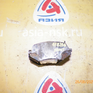 Колодки тормозные Mitsubishi Canter FE82DE F Комплект из 8 штук. По два суппорта на ступицы.