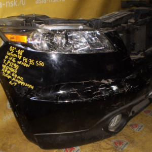 Ноускат Infiniti FX35 S50 '2002-2008 a/t Дефект бампера Дефект диффузора Без решётки ф.1716 xenon тум.P1290