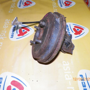 Ступица Toyota QNC20/QNC21 bB зад, лев 2WD ABS. Барабанные тормоза. В сборе. Дефект датчика ABS. 42410-B1030.42431-B1020.42431-B1021