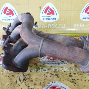 Коллектор выпускной Toyota 3RZ-FE Hiace Regius RCH41/RCH47 ЖЕЛЕЗНЫЙ трещина на втором цилиндре БЕЗ ОТВЕРСТИЯ ПОД ЕГР 17141-75060 / 17141-75061