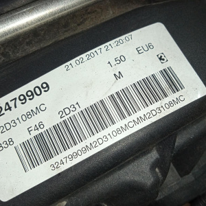 Двигатель BMW 2-Series B38A15A-32479909 218i 2D32 F46 '2017