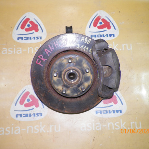 Ступица Toyota ANH20/ANH25/AHR20 Vellfire/Alphard/Previa перед, прав 2WD/4WD ABS. В сборе. 43211-28140. 43550-28010