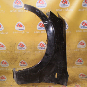 Крыло MITSUBISHI Pajero V98W/V88W '2006- перед, лев Брак (с уширителем) с отверстием