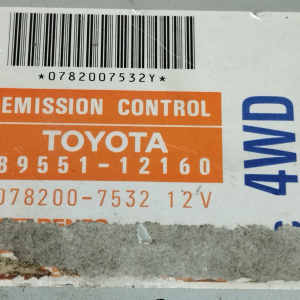 Компьютер ДВС Toyota Corolla 89551-12160 2C CE104