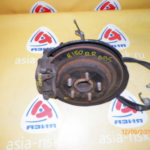 Ступица Toyota NZE151/ZRE151/ZRE152/ZRE153/NRE150/ZZE150/ZRE181 Corolla Rumion зад, прав 2WD ABS.Дисковые тормоза.5 шпилек.В сборе с диском и суппортом. 424