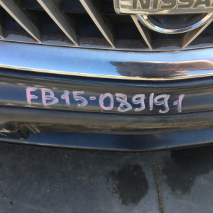 Ноускат Nissan Sunny B15 QG18 '1998-2002 a/t с габаритами (дефект радиатора) ф. 1602