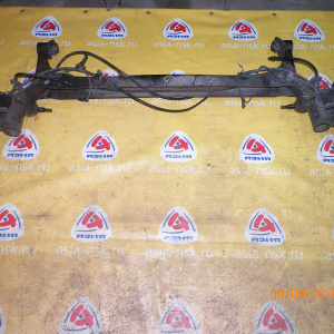 Балка TOYOTA ZZE136 Voltz 2WD ABS.Барабанные тормоза. В сборе с тросами ручника. R