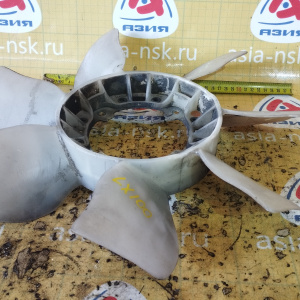 Крыльчатка Toyota 2L-TE Mark II LX90/LX100 ДЕФЕКТ диаметр 410 мм., диаметр по центрам болтов 136 мм. 16361-70030