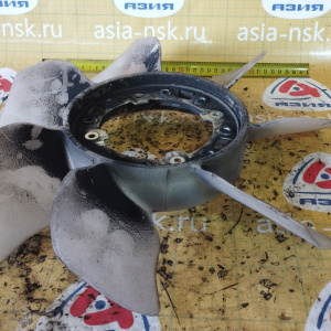 Крыльчатка Toyota 2L-TE Mark II LX90/LX100 ДЕФЕКТ диаметр 410 мм., диаметр по центрам болтов 136 мм. 16361-70030